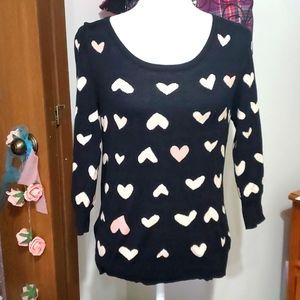Lauren Conrad heart sweater